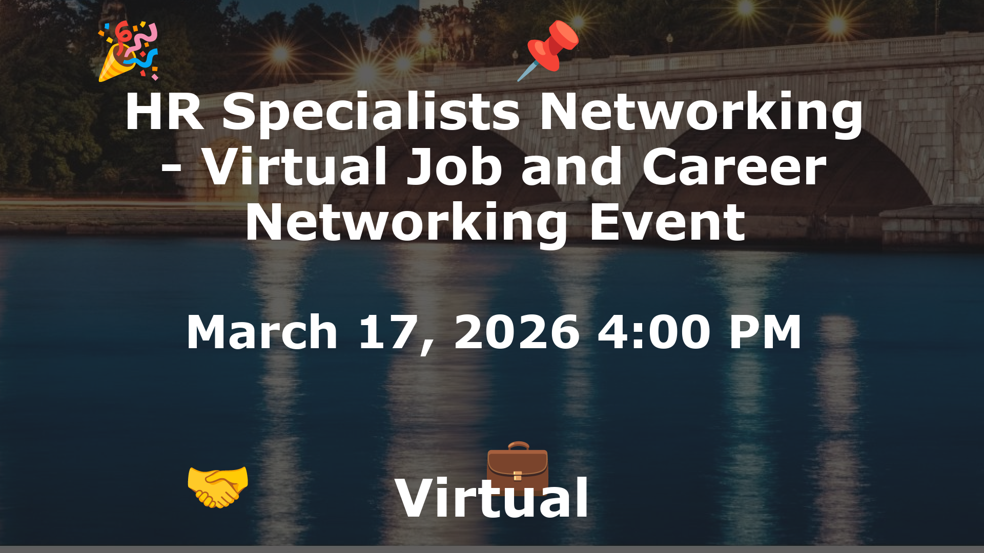 HR Specialists Networking - Virtual Job and Career Networking Event event image